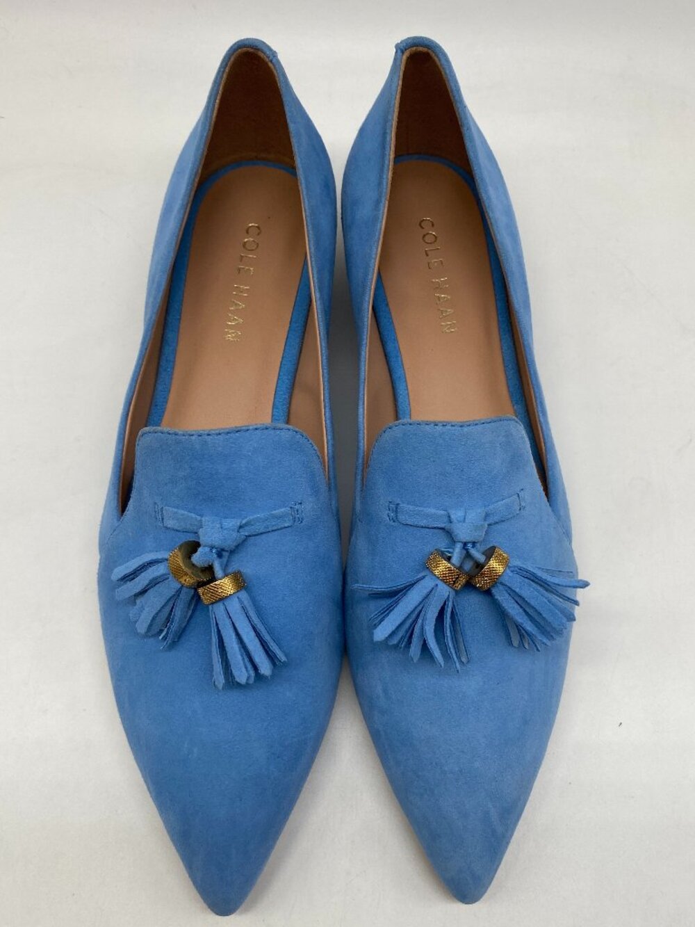COLE HAAN WOMEN'S VANYA TASSEL FLATS US SIZE 6